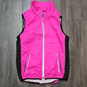 FIREFLY Women Reflective Vest KwikSafety Sport Cycling Running Safety Sz L Pink